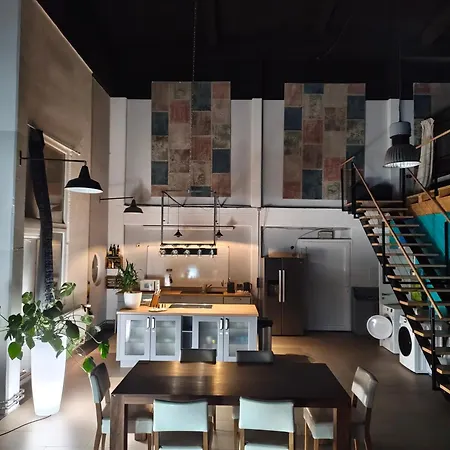 Stunning Industrial Loft In A Former Power Plant Schaltzentrale Lejlighed *