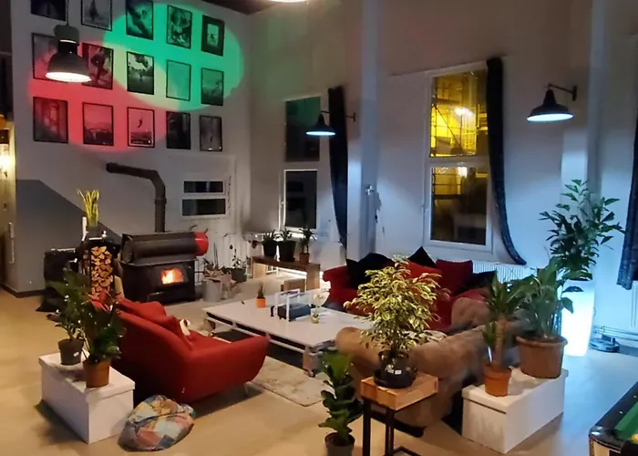 Stunning Industrial Loft In A Former Power Plant Schaltzentrale *