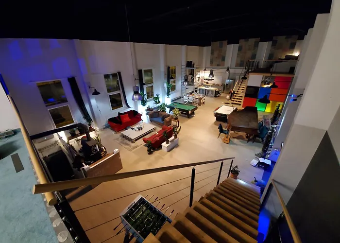 Stunning Industrial Loft In A Former Power Plant Schaltzentrale