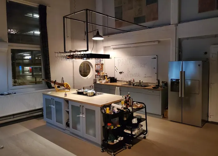 Apartamento Stunning Industrial Loft In A Former Power Plant Schaltzentrale