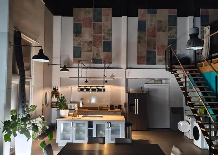 Stunning Industrial Loft In A Former Power Plant Schaltzentrale Apartamento *