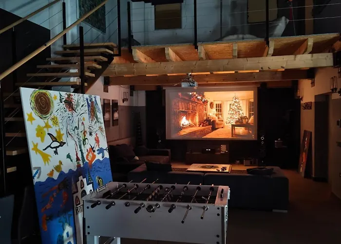 Apartamento Stunning Industrial Loft In A Former Power Plant Schaltzentrale