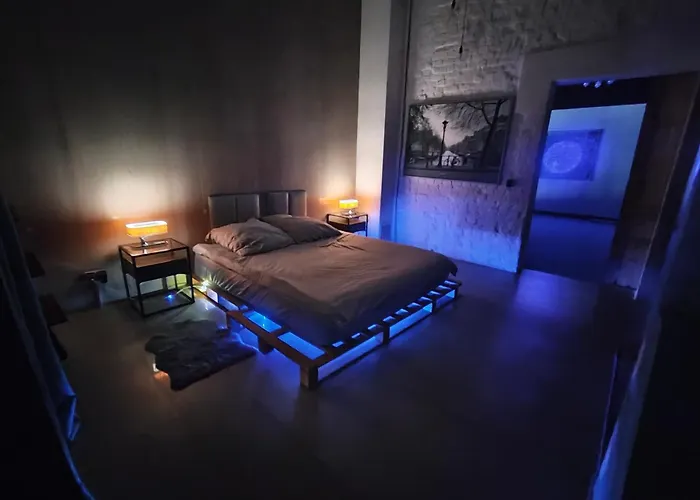 Apartamento Stunning Industrial Loft In A Former Power Plant Schaltzentrale